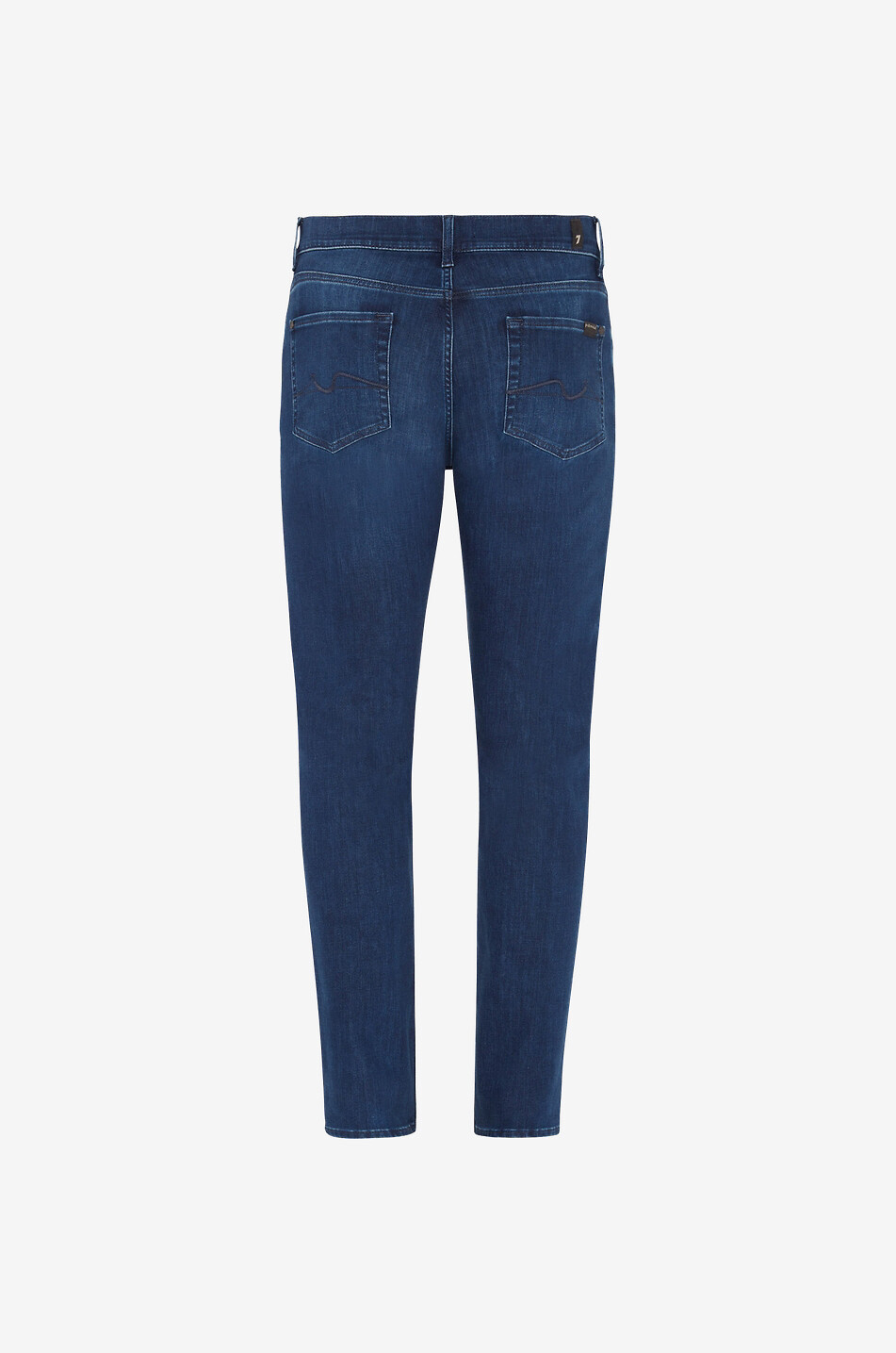 7 FOR ALL MANKIND Jean slim Slimmy Tapered Luxe Performance Herren MITTELBLAU 2