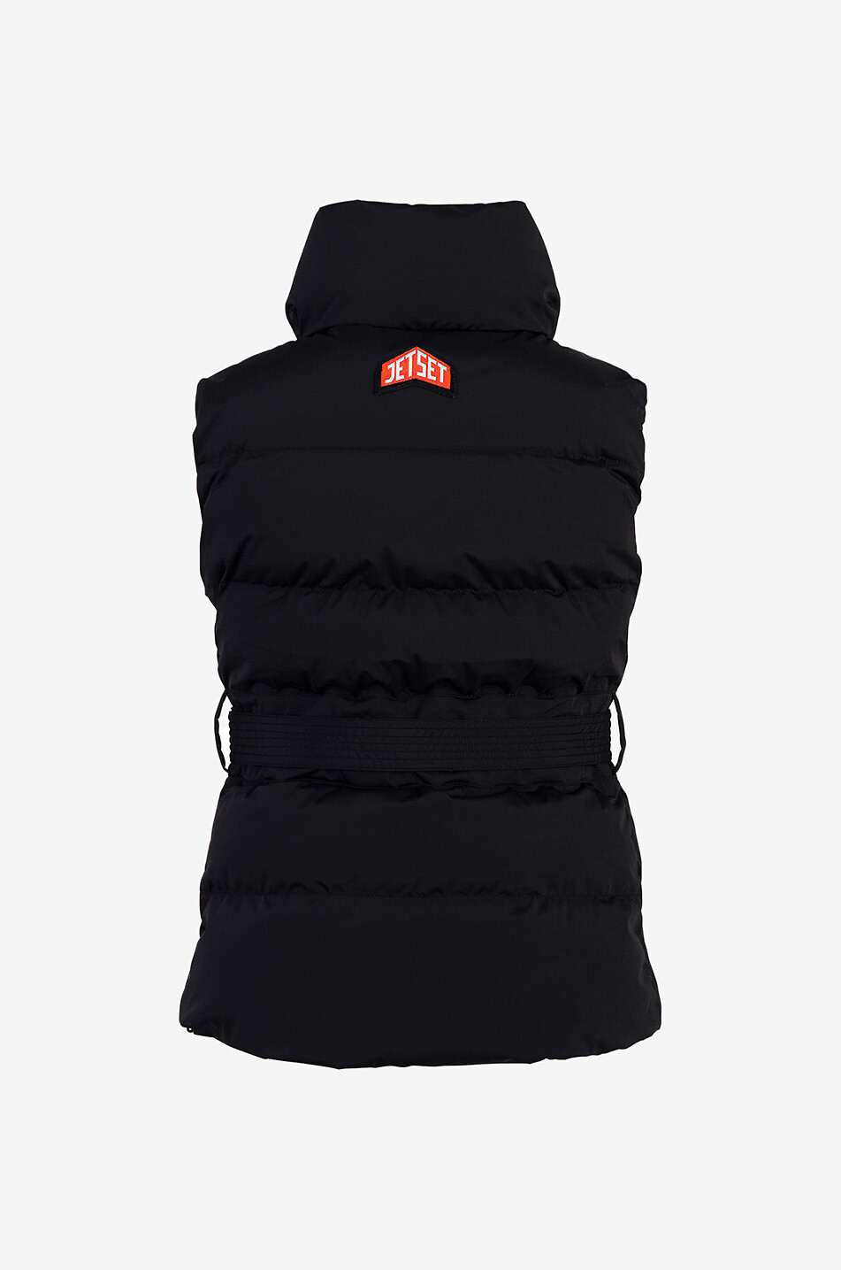 JETSET Kurzarm-Skijacke aus Nylon Damen SCHWARZ 2