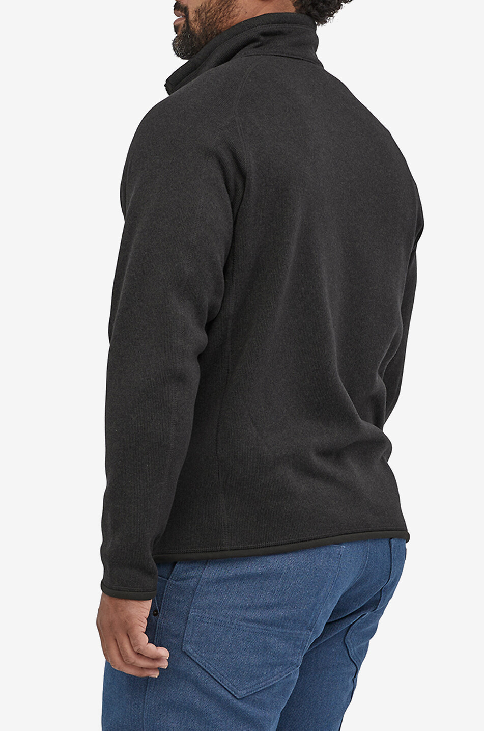PATAGONIA Better Sweater fleece lined cardigan Men BLACK 4
