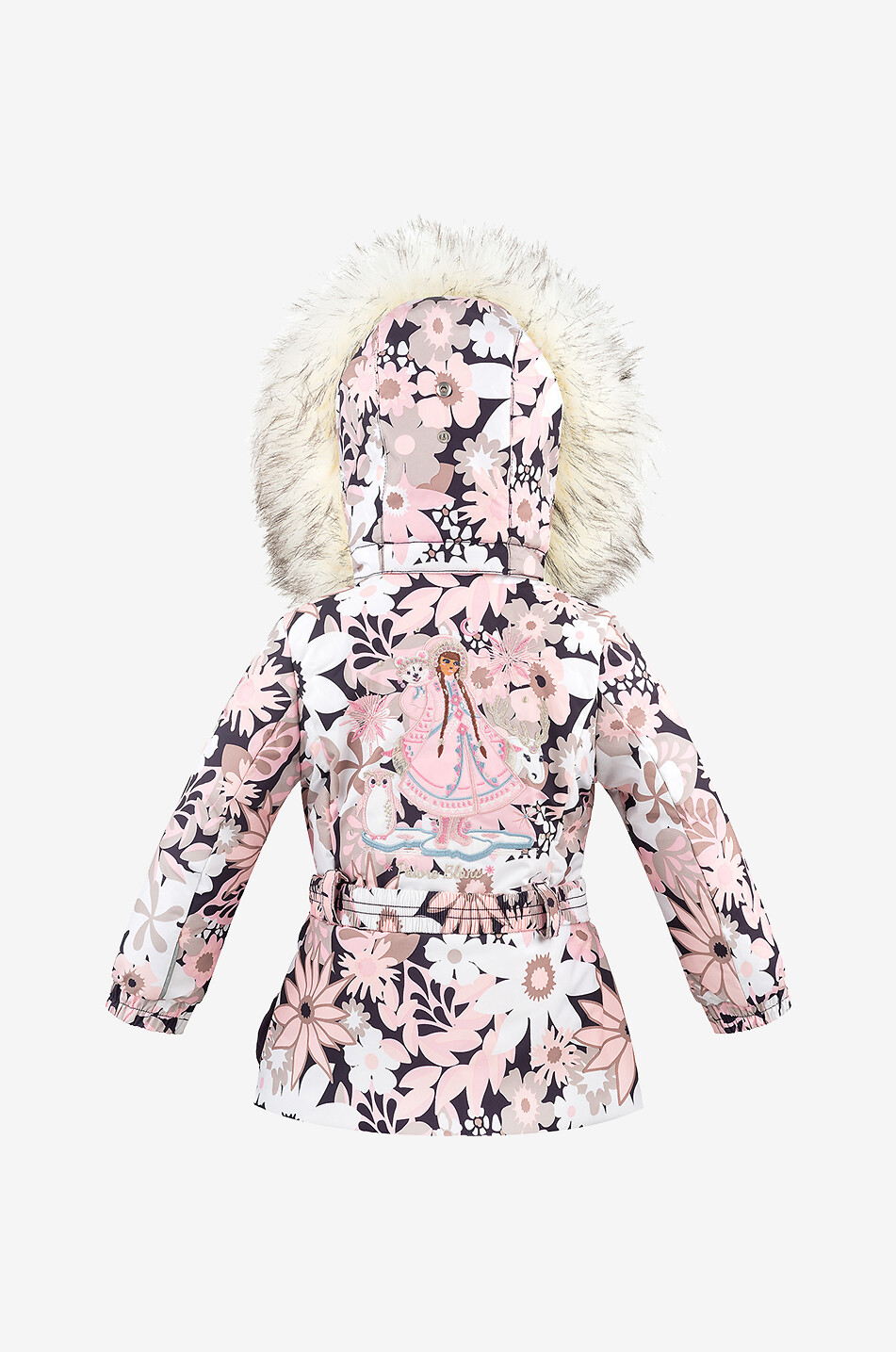 POIVRE BLANC Ski jacket - polyester coat Unisex PINK 2
