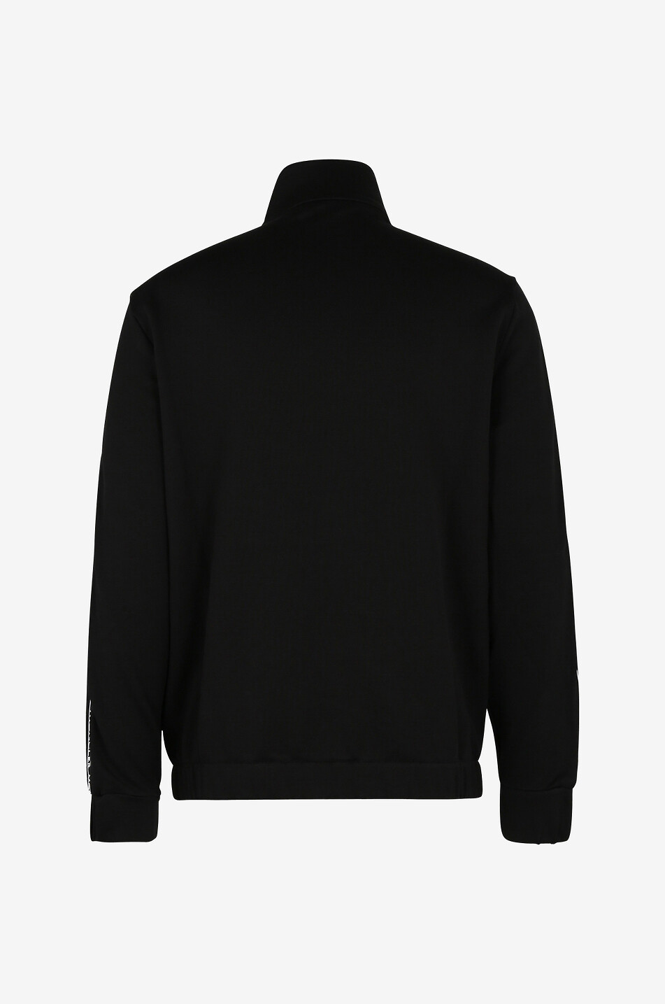 MONCLER Sweatjacke aus Jersey und Nylon mit Logo-Streifen Herren SCHWARZ 2