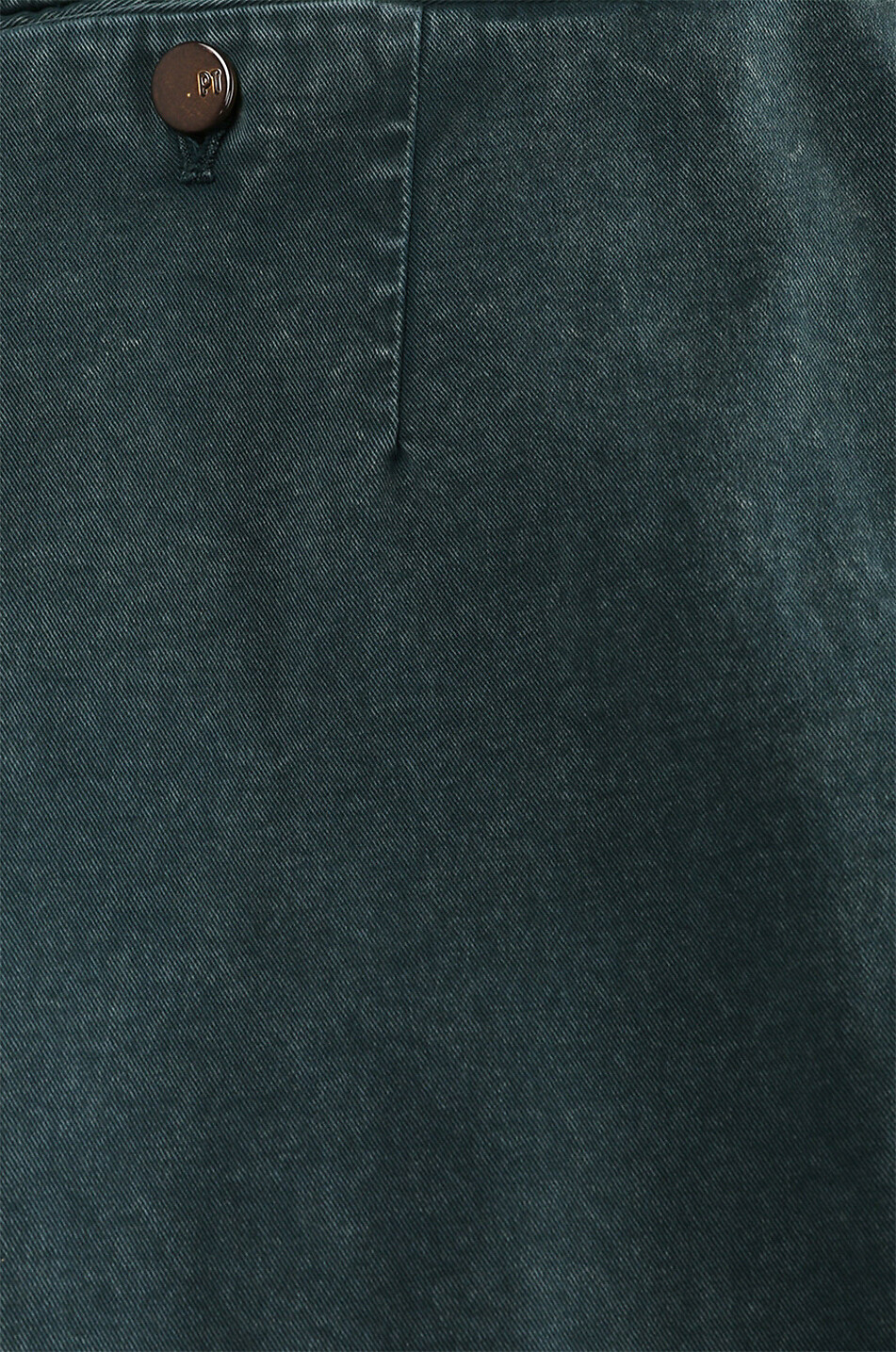 PT TORINO Spark slim fit cotton and lyocell trousers Men GREEN 3