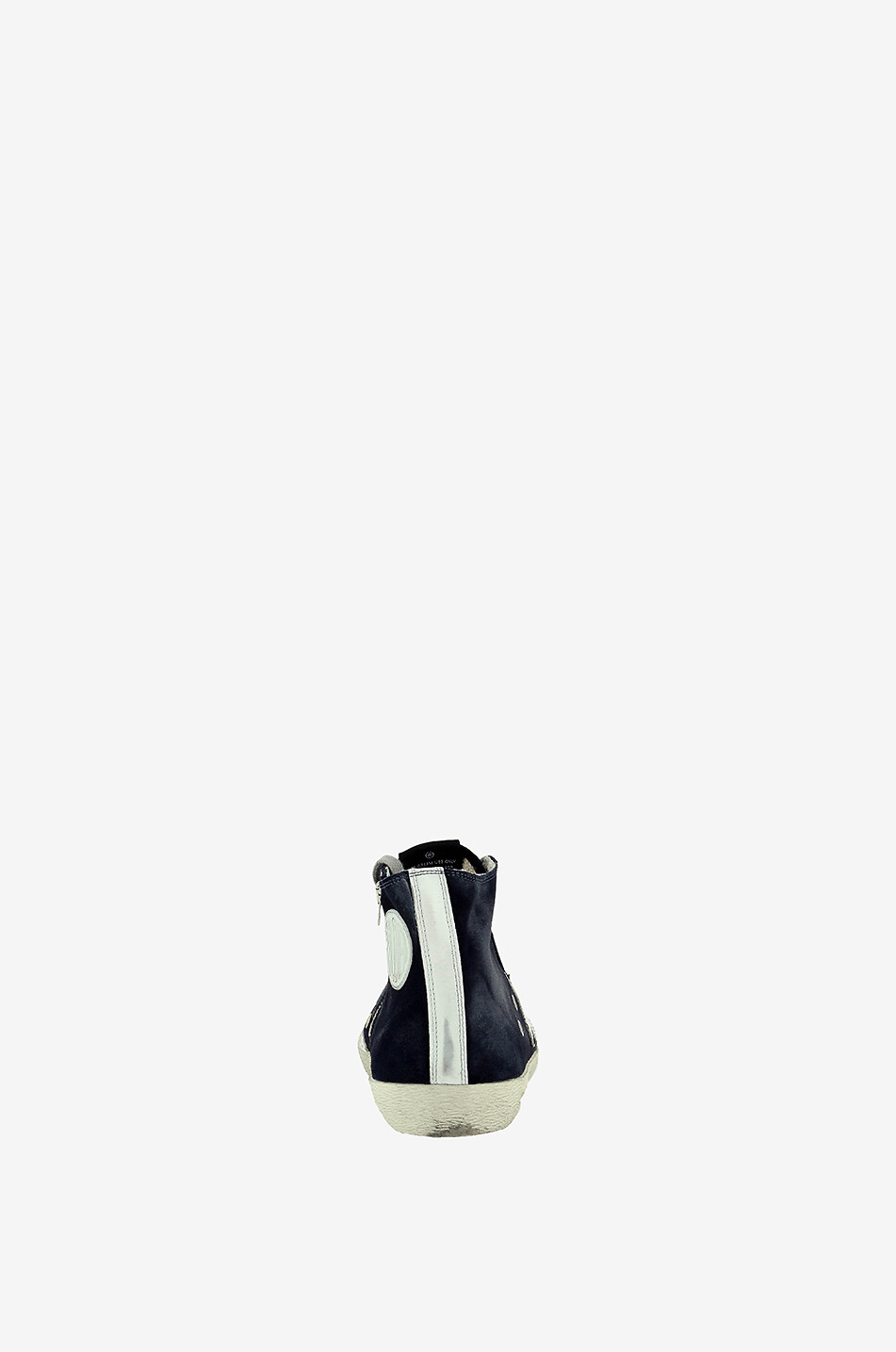 GOLDEN GOOSE High-Top-Ledersneakers zum Schnüren Francy Herren DUNKELBLAU 4