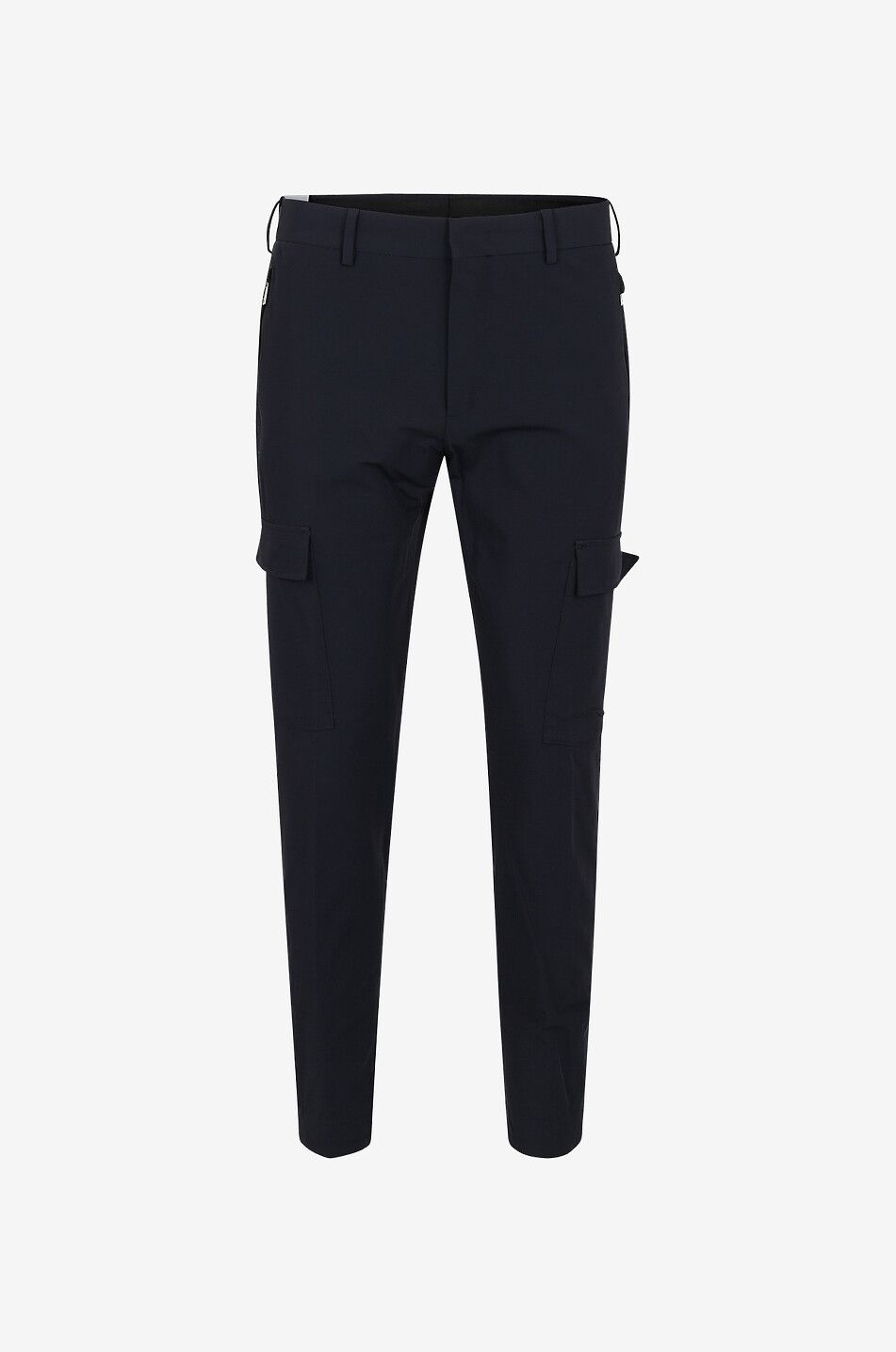 Cotton blend cargo trousers