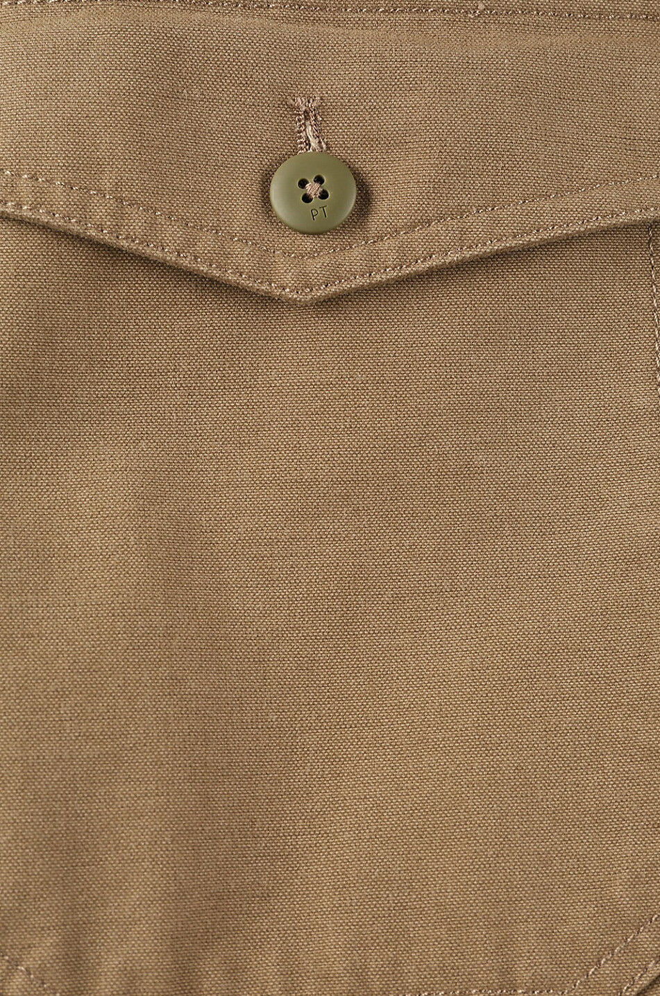 Pantalon chino slim en gabardine de coton