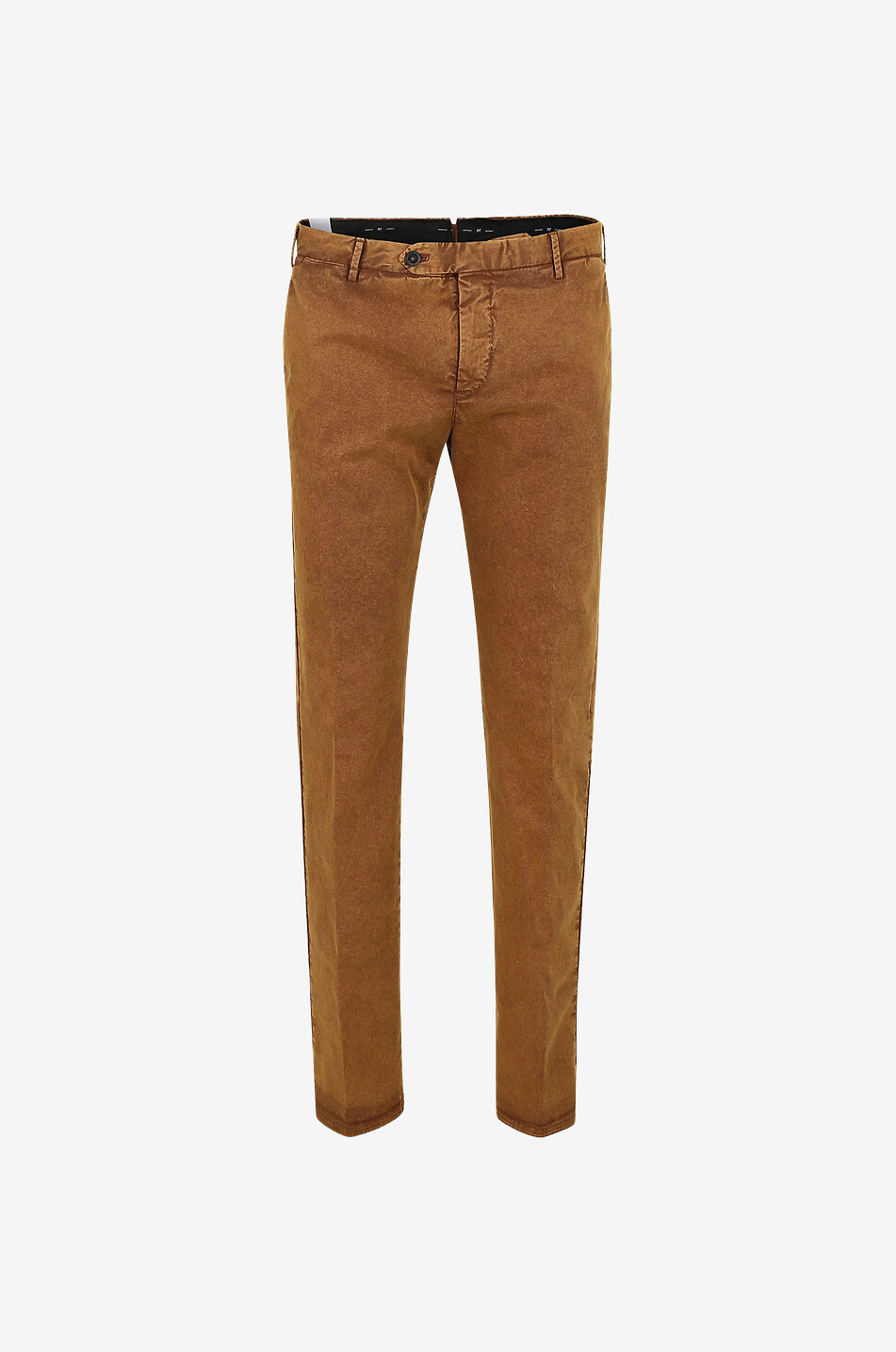 Spark slim fit cotton and lyocell trousers