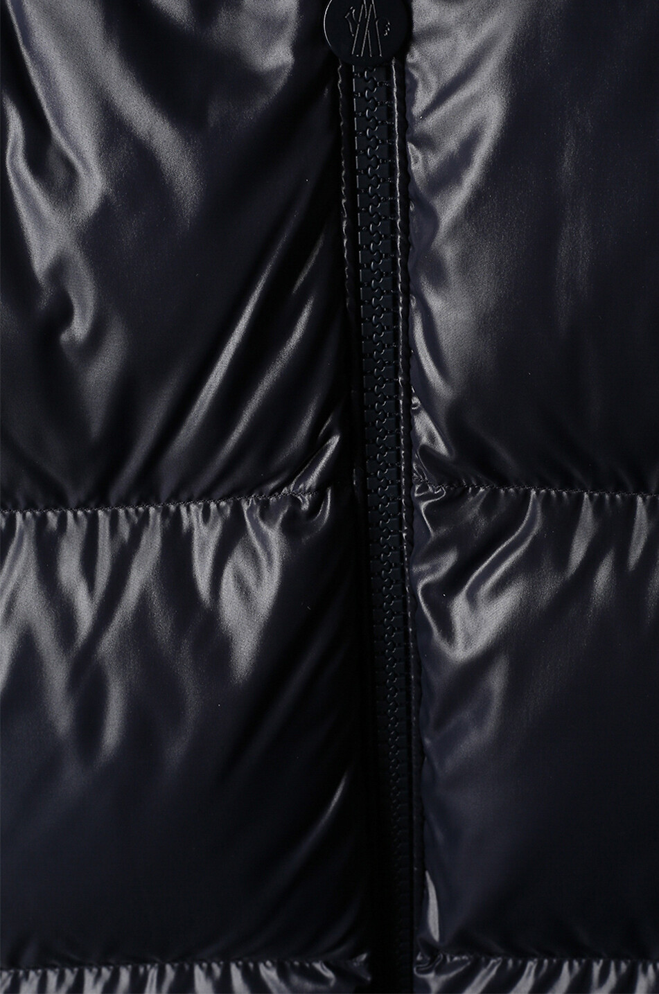 MONCLER Daunenjacke mit Kapuze aus Lack-Effekt-Nylon Ecrins Herren DUNKELBLAU 3