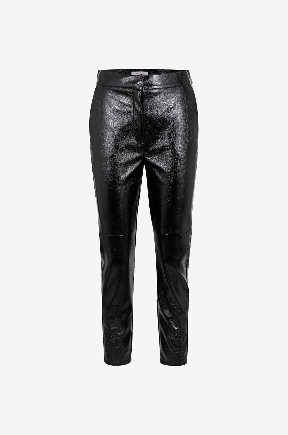 Pantalon en cuir verni synthétique Oggeri