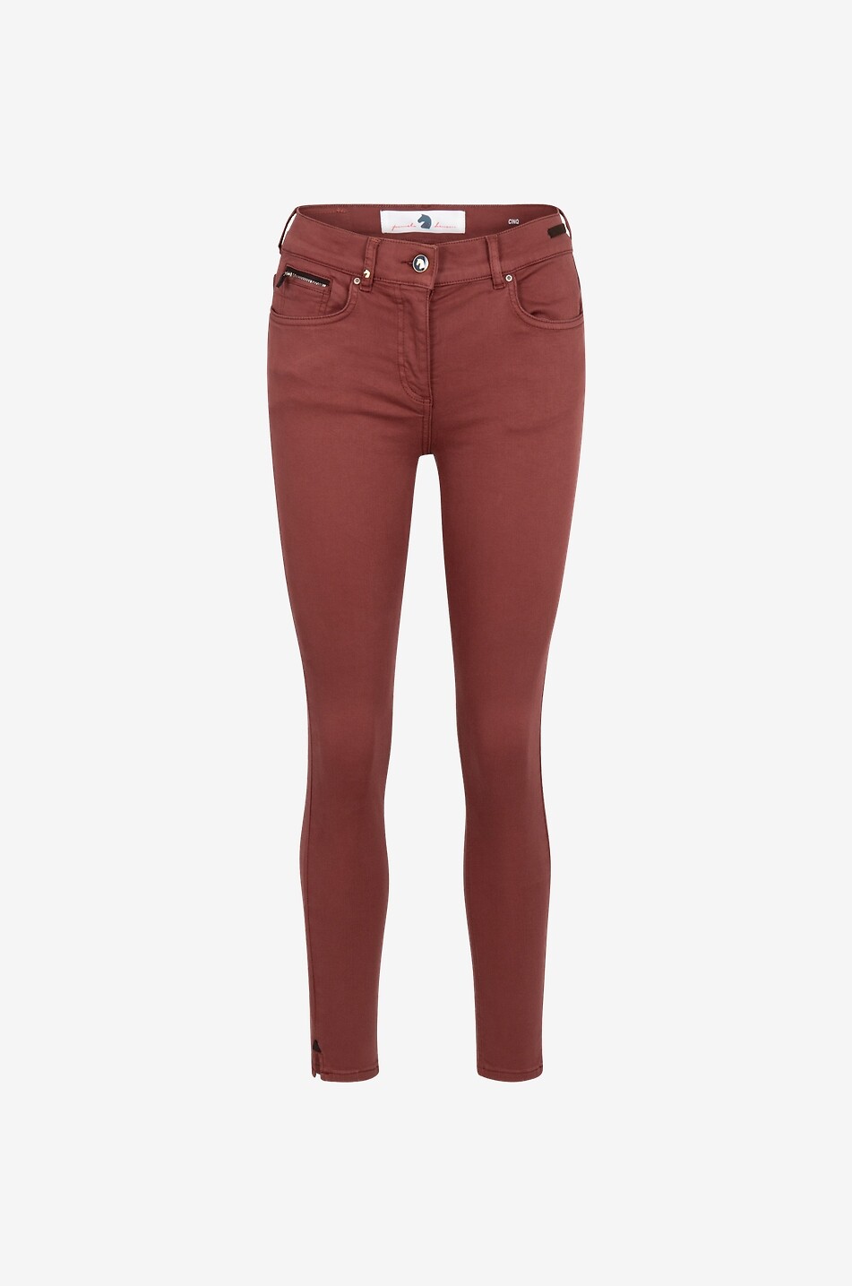 PAMELA HENSON Skinny-Fit-Jeans Cinq Cut Vintage Blue Damen BRAUN 1