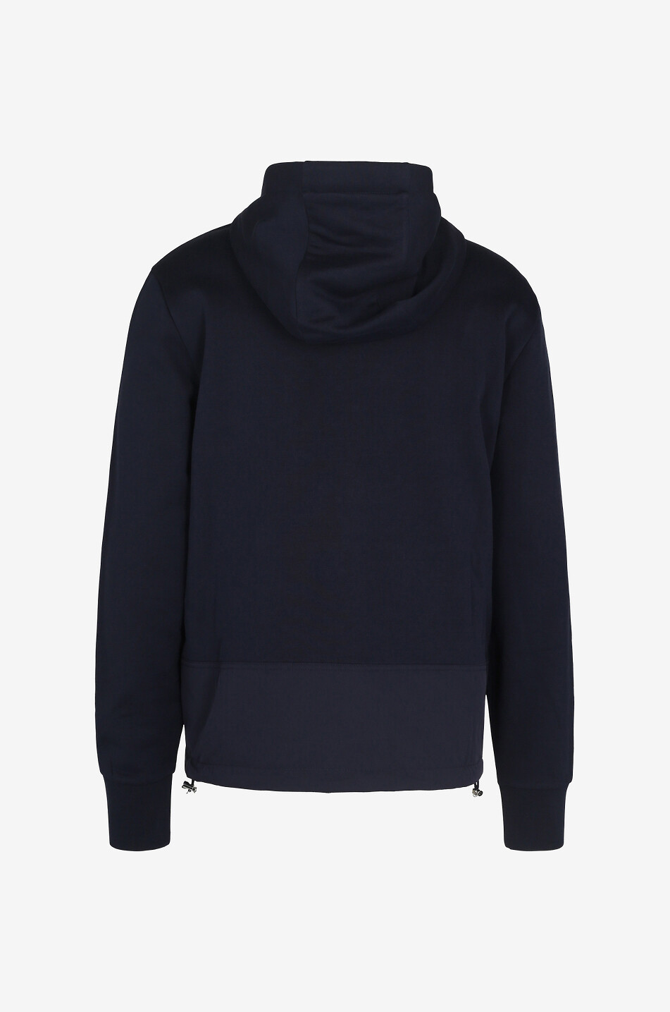 MONCLER Sweat-shirt à capuche ample imprimé logo Homme BLEU FONCE 2