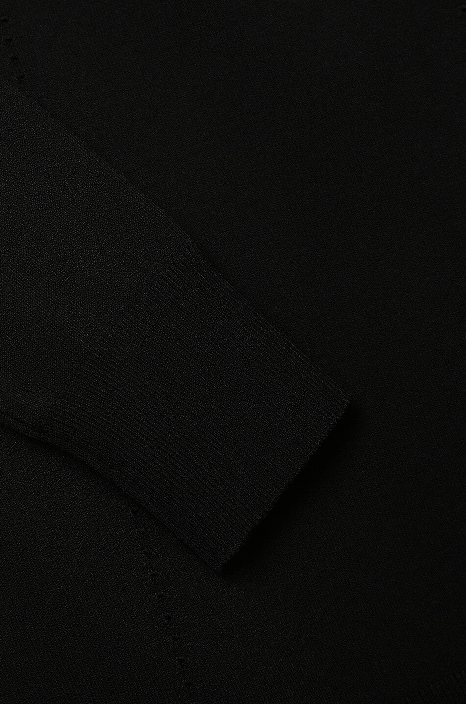DOLCE & GABBANA Figurbetonter Pullover mit Carré-Ausschnitt Damen SCHWARZ 3