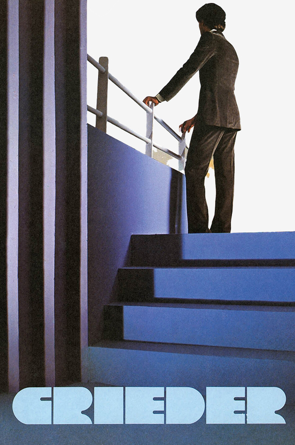 BONGÉNIE Werbeplakat Grieder Stairs Haus Farblos 1