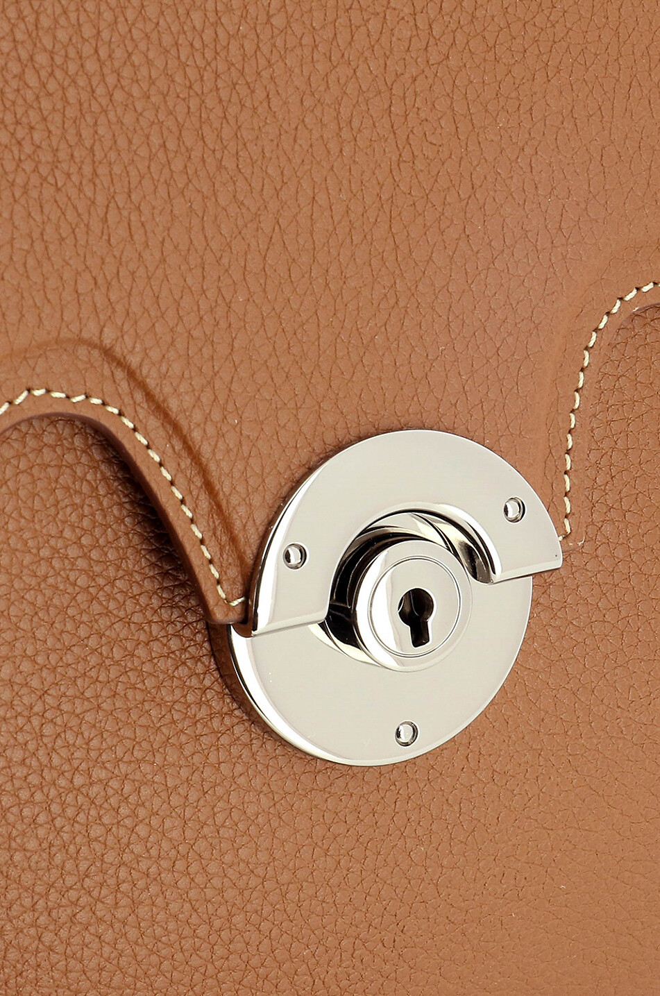 Handtasche aus genarbtem Leder Mini Riviera