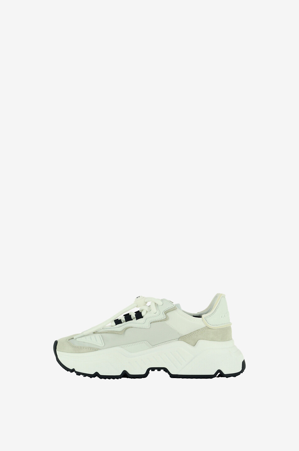 DOLCE & GABBANA Sneakers mit kontrastierenden Lederdetails Daymaster Damen CREMEFARBEN 3