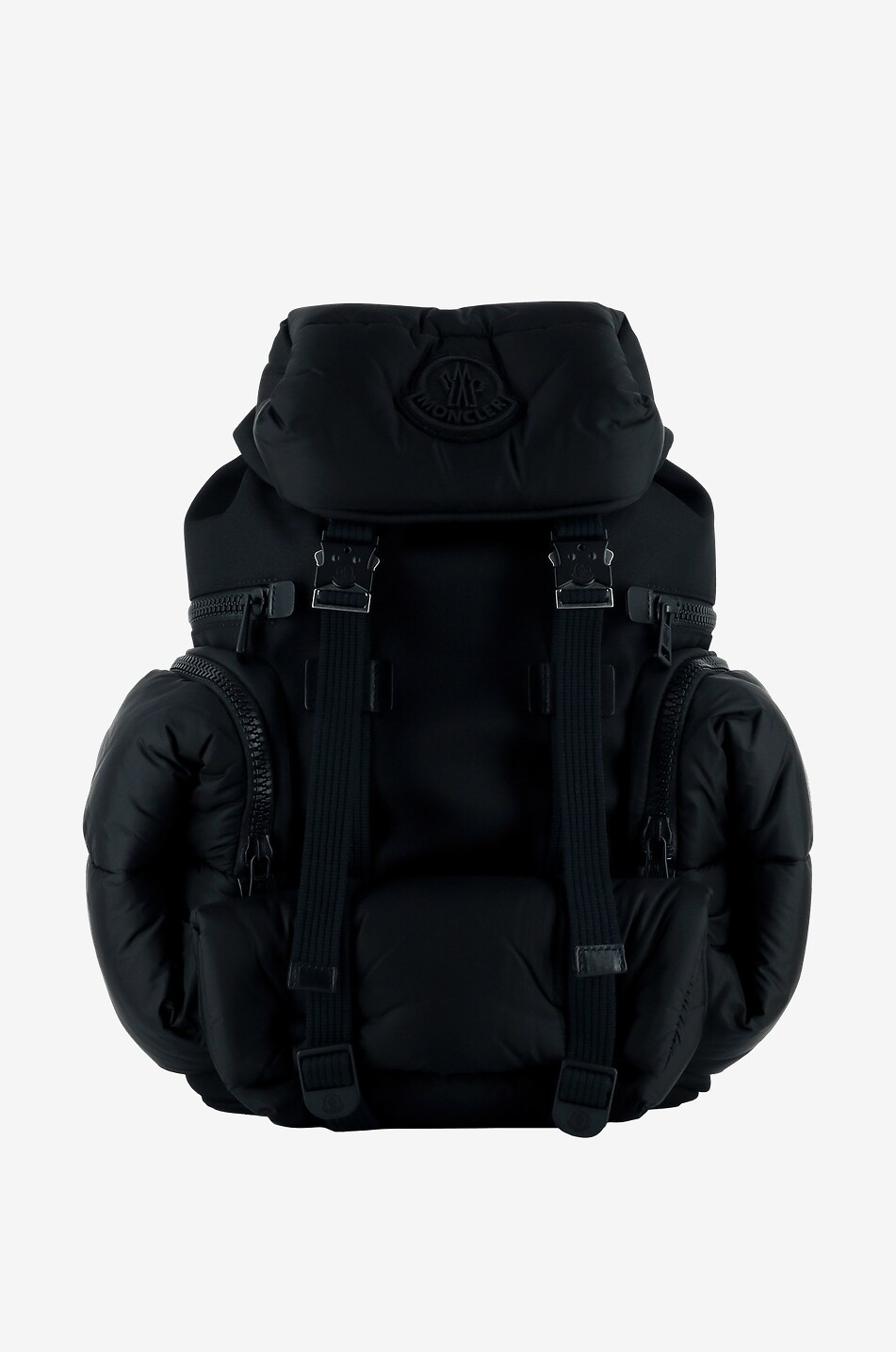 MONCLER Rucksack aus gestepptem Nylon Area Herren SCHWARZ 1