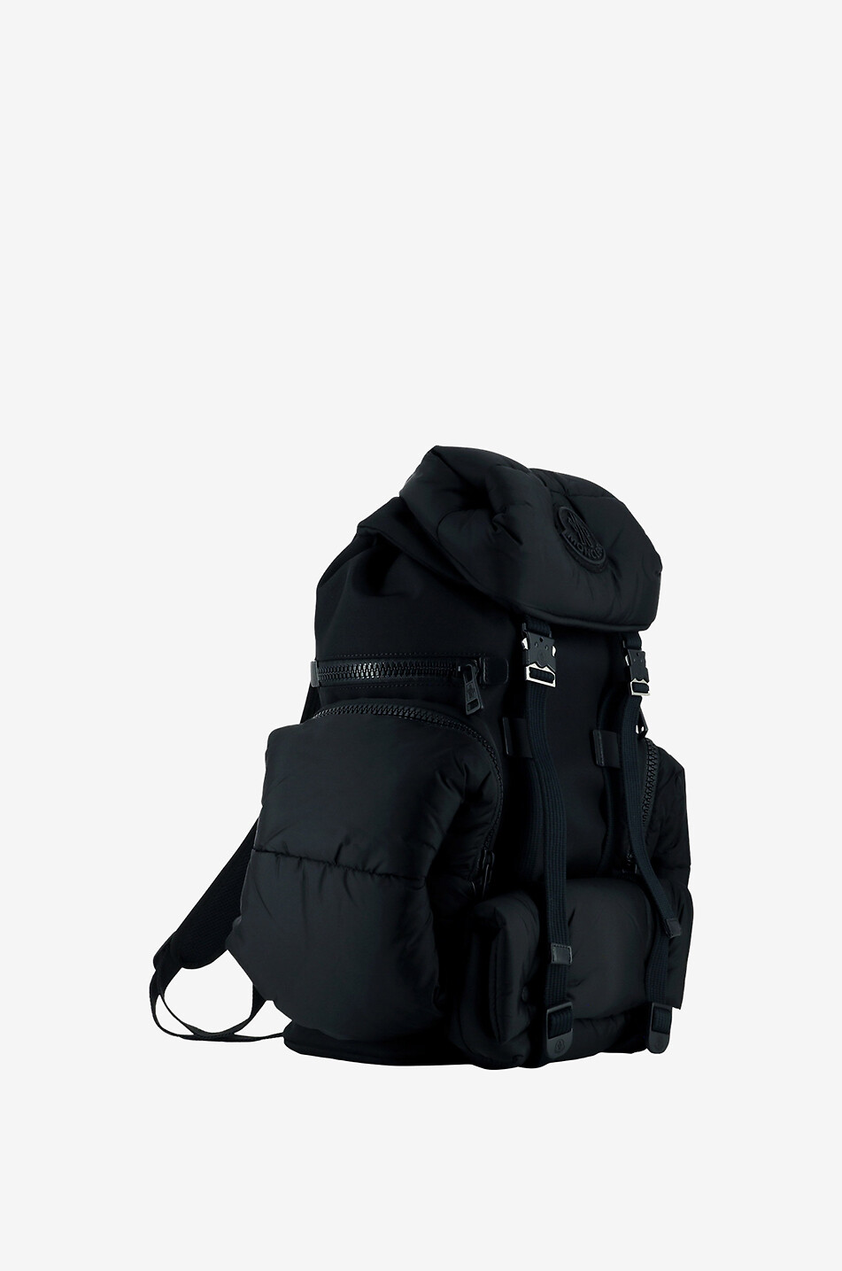 MONCLER Rucksack aus gestepptem Nylon Area Herren SCHWARZ 2