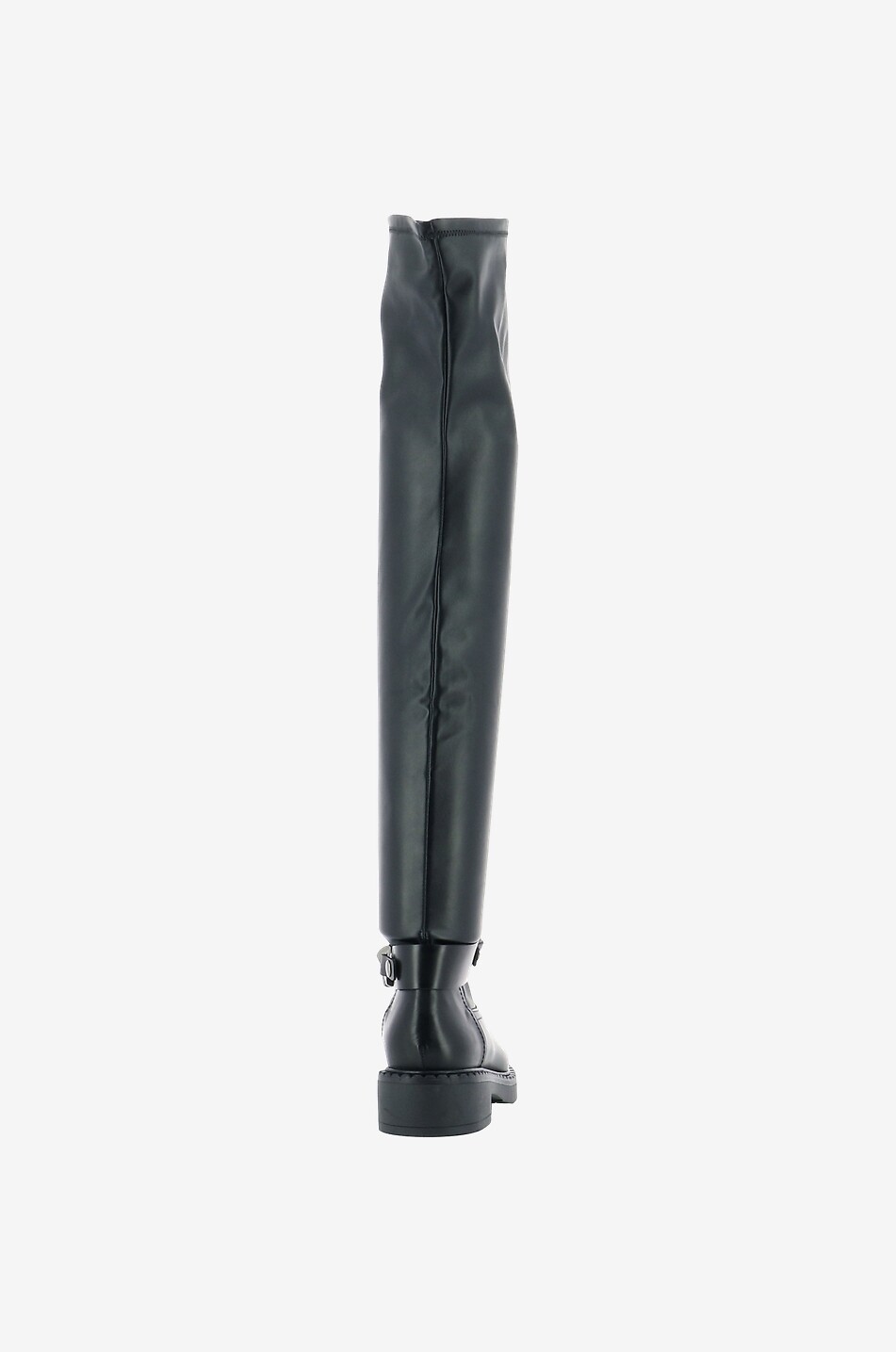 BONGENIE Bottes-chaussette hautes et bride à chaîne Kora Femme NOIR 4