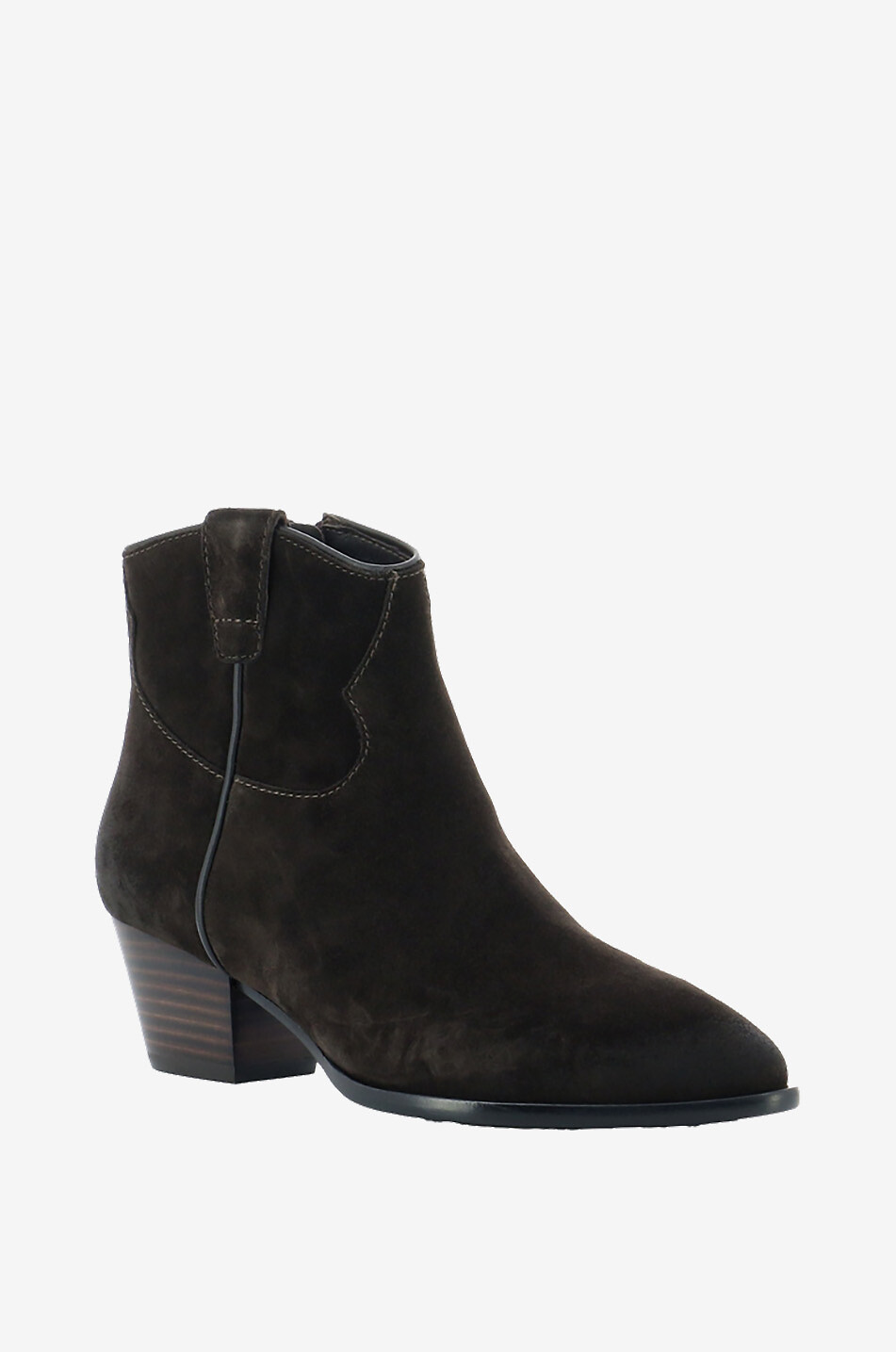 Bottines à talons en daim Houston