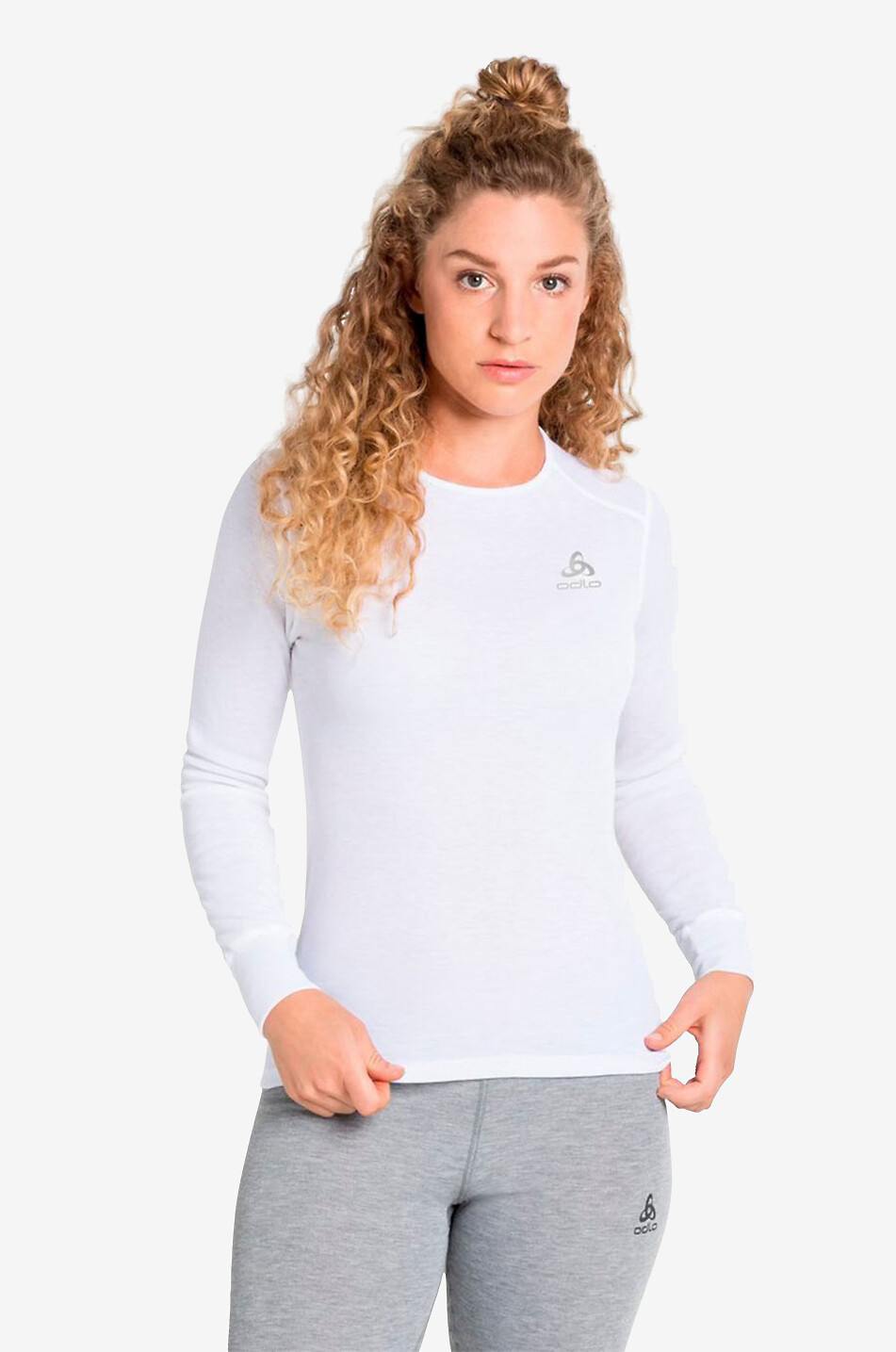 ODLO T-shirt à manches longues femme Active Warm Eco Femme BLANC 3