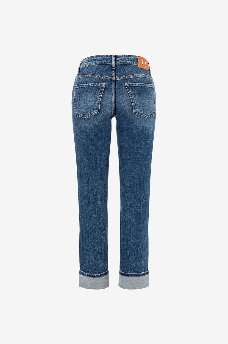 CAMBIO Jean baggy Paris Femme BLEU 2
