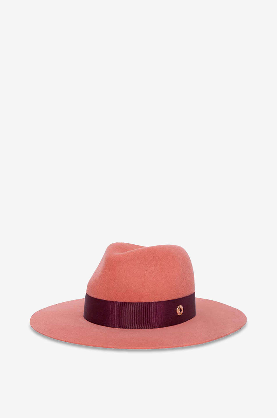 BY VANJA JOCIC Chapeau Fédora en feutre Colour Up Femme ORANGE CLAIR 1