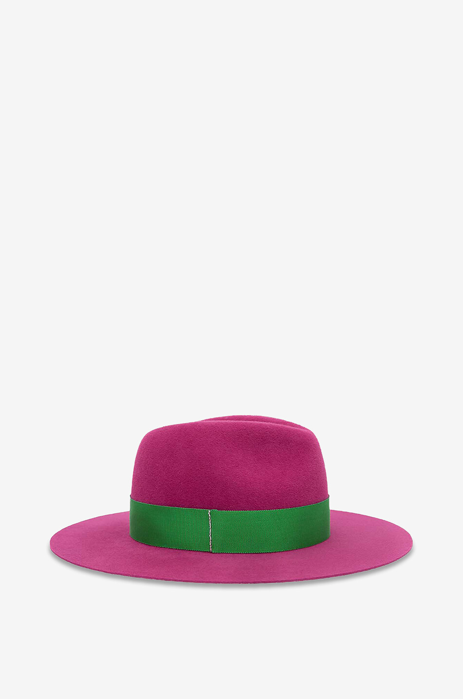BY VANJA JOCIC Chapeau Fédora en feutre Colour Up Femme ROSE FONCÉ 2