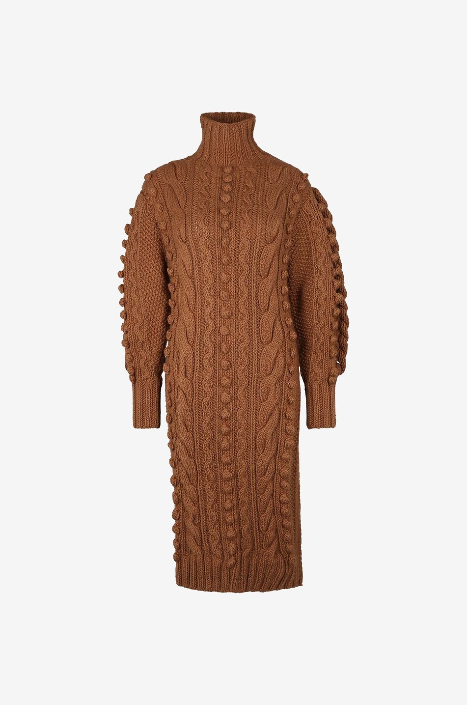 ULLA JOHNSON Frida wool cable knit tunic Women Medium beige 1