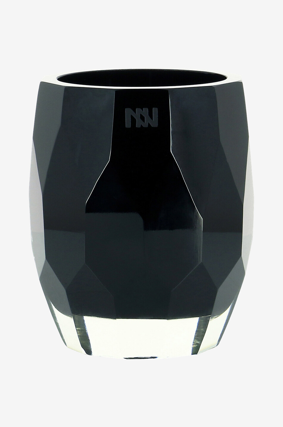 Duftkerze in Glas Jewel Black M Gold