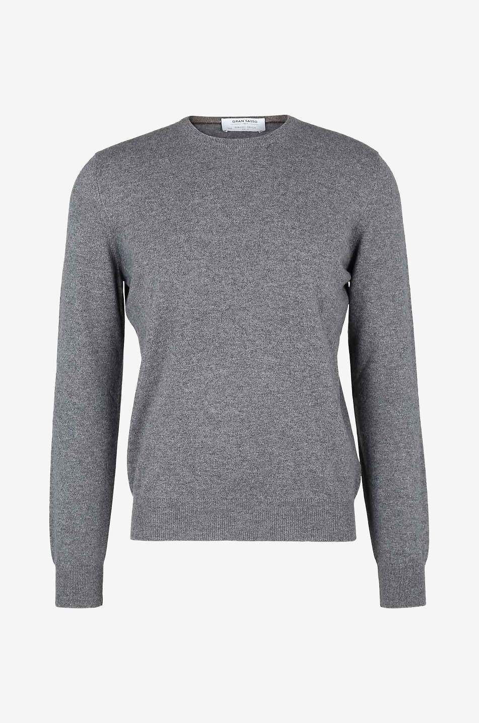 Kaschmirpullover mit Rundhalsausschnitt