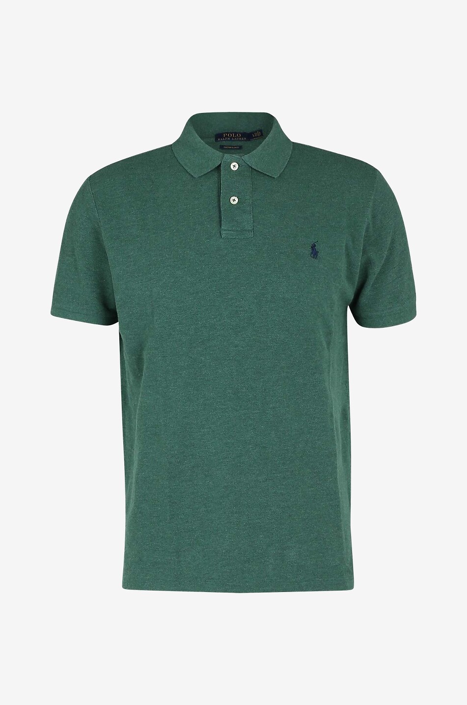 Polo en coton piqué brodé Pony Custom Slim Fit