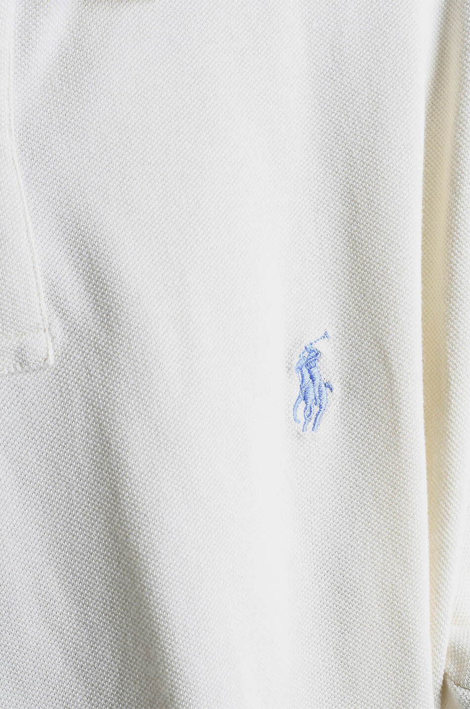 POLO RALPH LAUREN Custom Slim Fit Pony embroidered piqué cotton polo shirt Men Light beige 7
