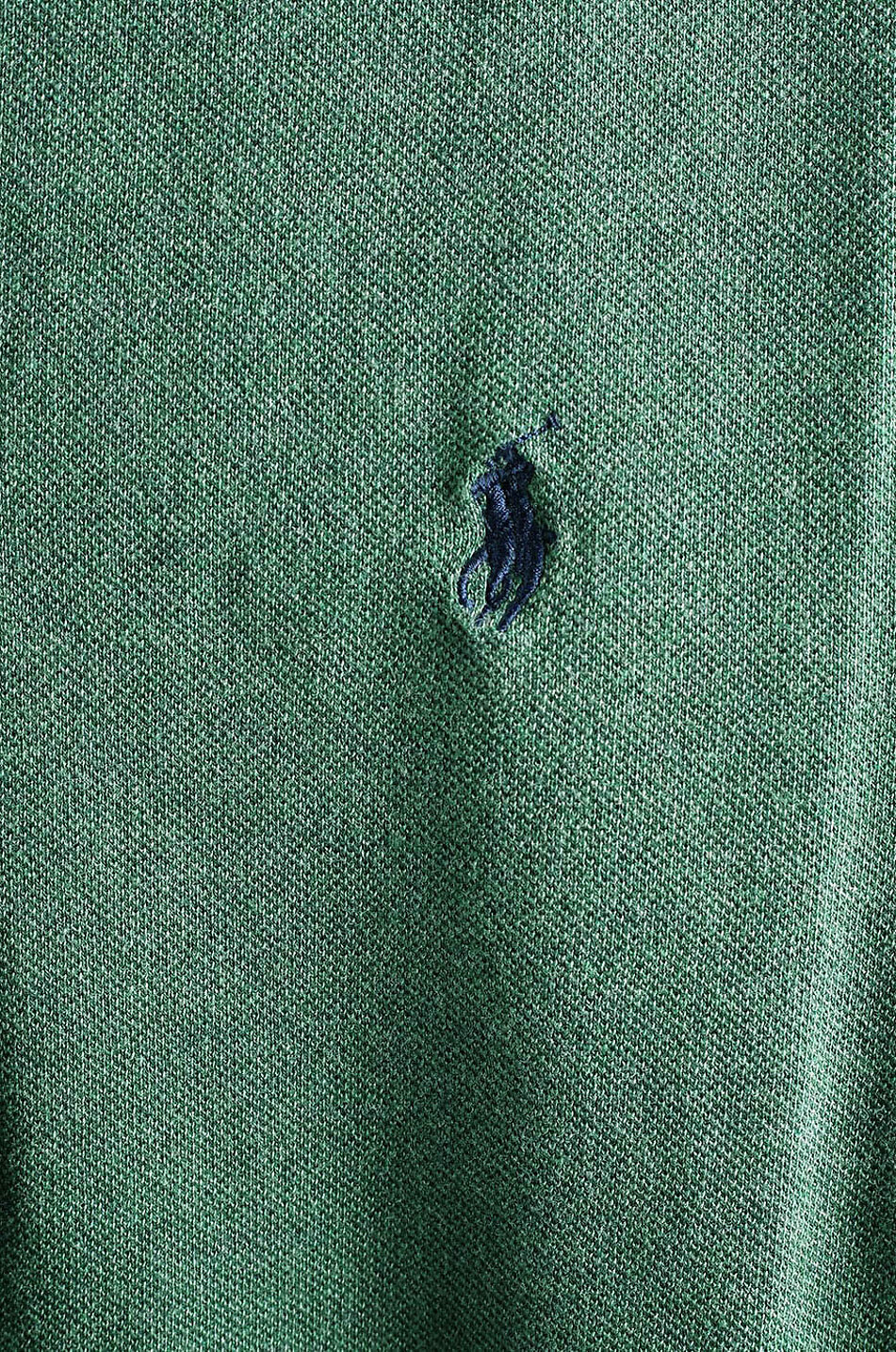 Polo en coton piqué brodé Pony Custom Slim Fit