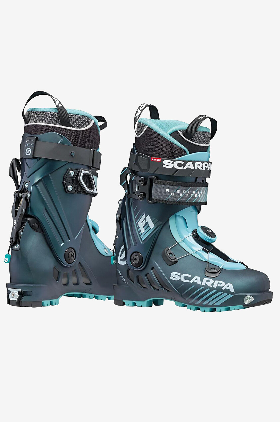 SCARPA Bottes de ski femme F1 Femme BLEU 3