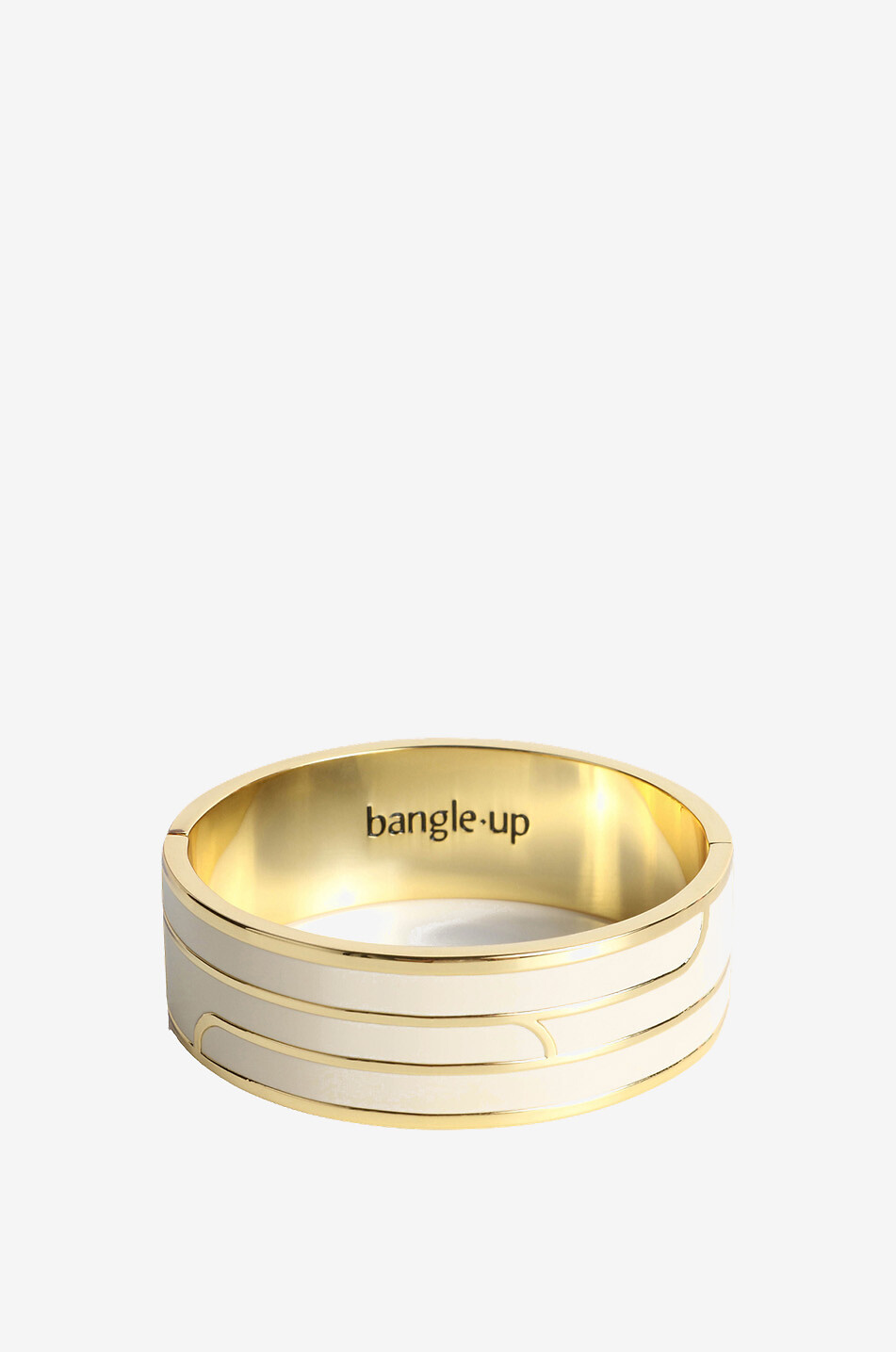 BANGLE UP Gaya fastened cuff Women WHITE 1
