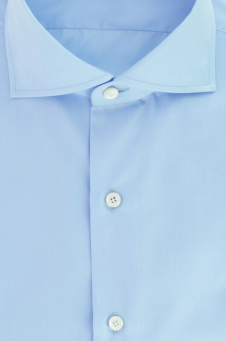 FINAMORE Baumwollhemd Edoardo Herren HELLBLAU 2