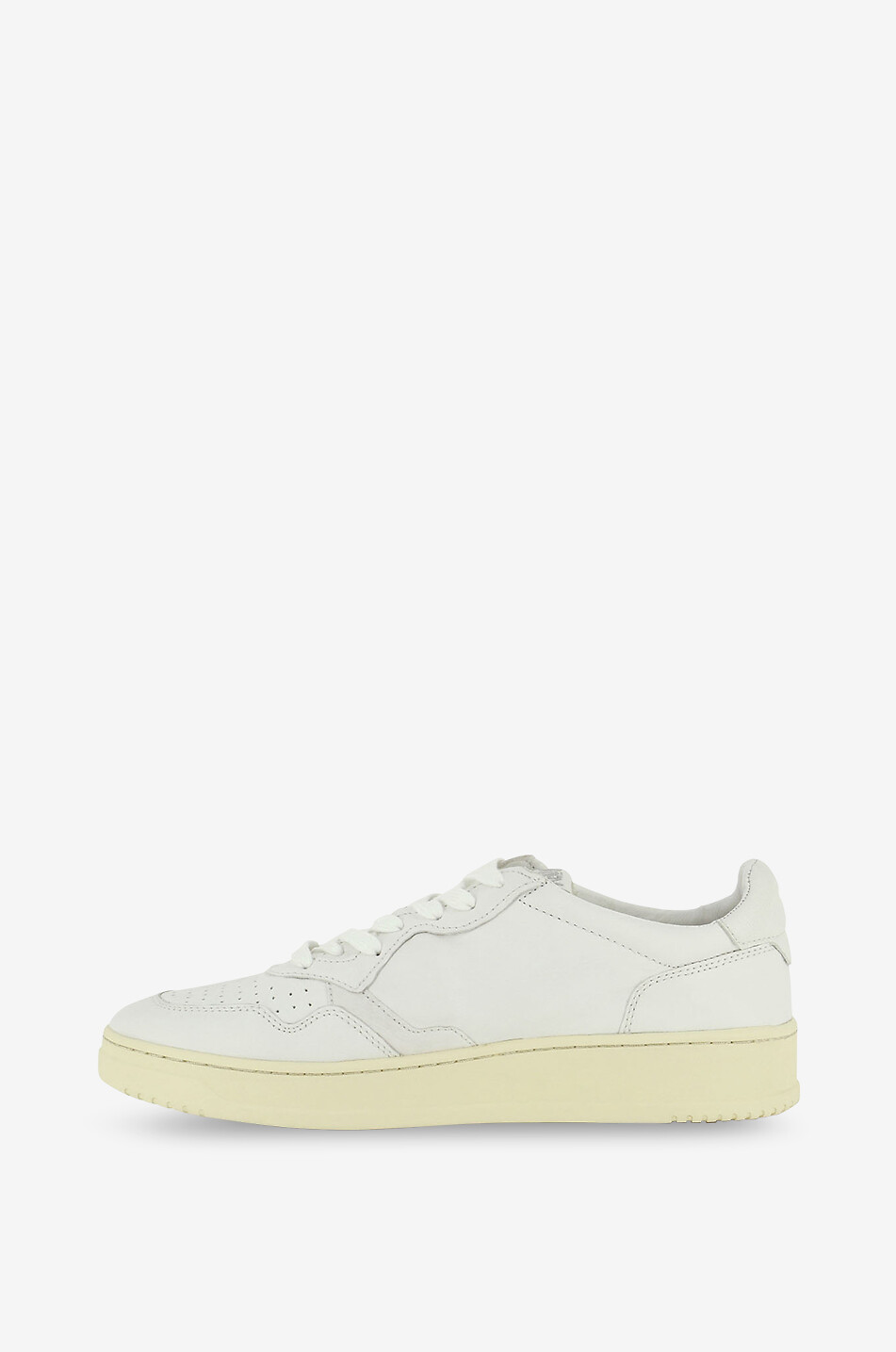 AUTRY Niedrige Sneaker aus Leder im Used-Look Medalist Herren WEISS 3