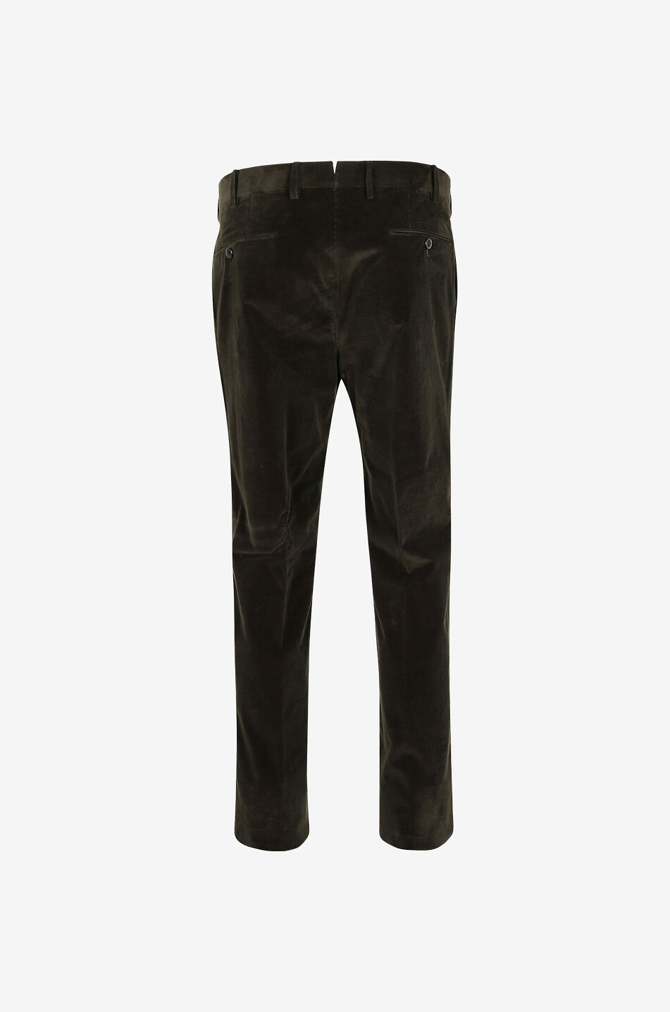 PT TORINO Slim Fit classic cotton corduroy trousers Men DARK GREEN 2