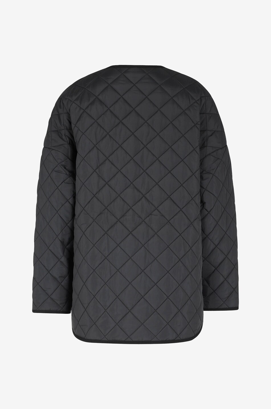 TOTEME Quilted short coat Women BLACK 2
