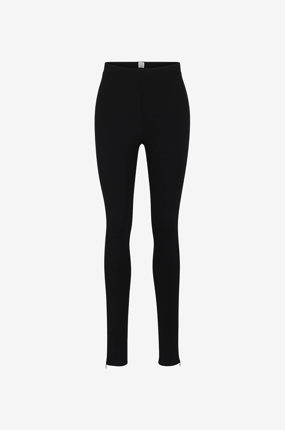 Leggings with zipper bottom
