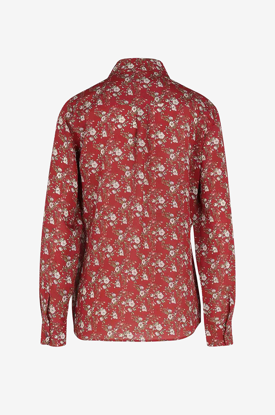 WEEKEND MAX MARA Geblümtes Hemd aus Seide Vetro Damen ROT 2