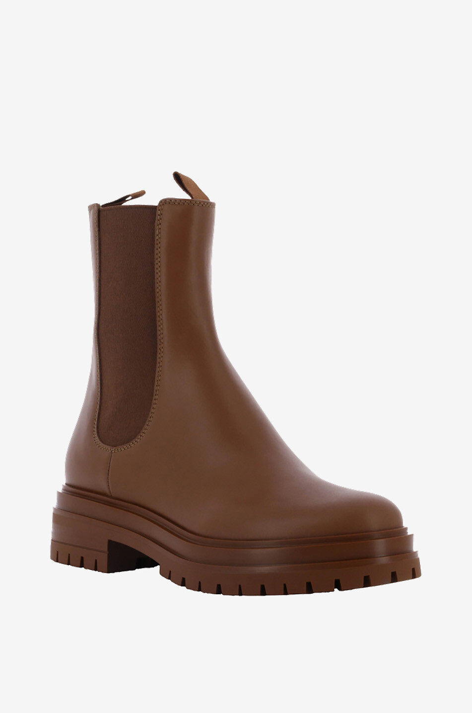 Bottines en cuir à semelle crantée Chester 35