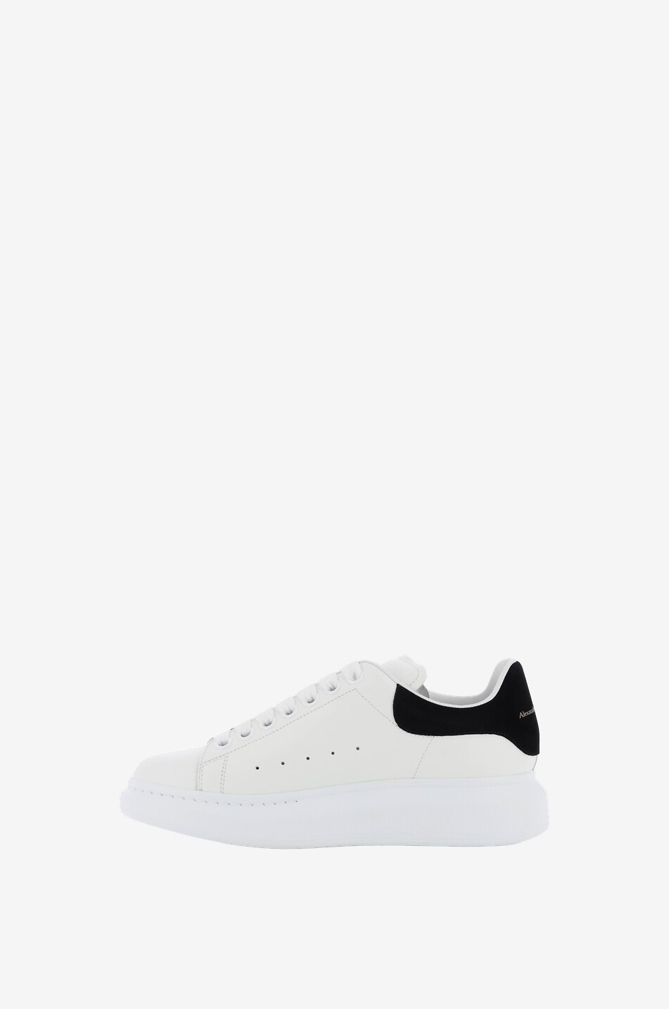 ALEXANDER McQUEEN Sneakers aus Leder und Wildleder Oversized Damen WEISS 3