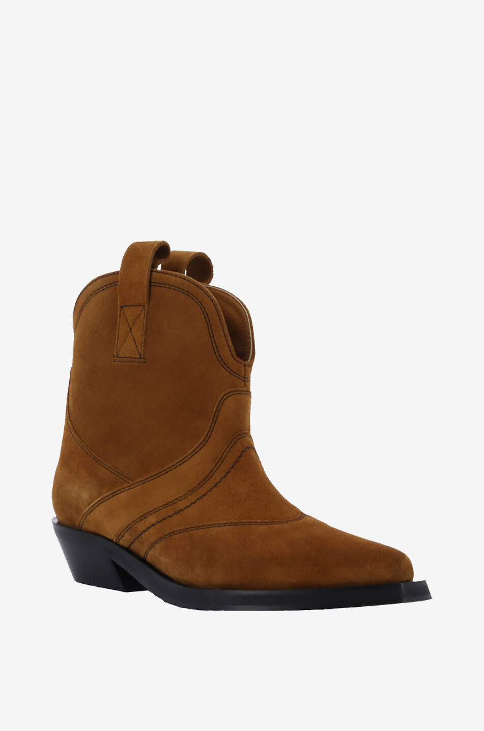 Bottines esprit santias en daim