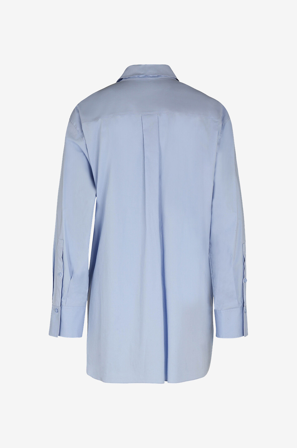 DOROTHEE SCHUMACHER Langarmbluse aus Baumwollmistretch Poplin Power Damen BLAU 2