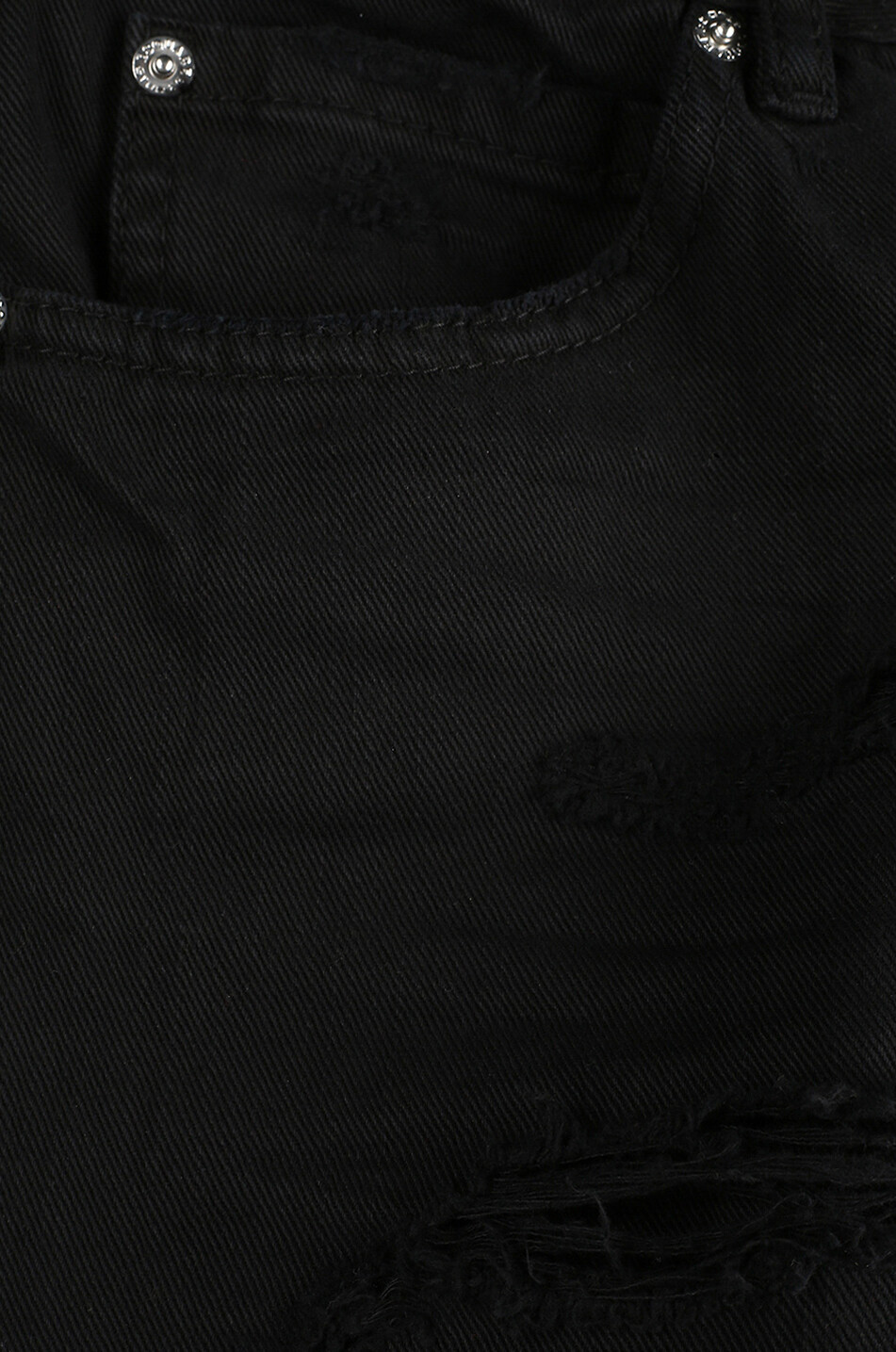 Verkürzte Karottenjeans mit hoher Taille