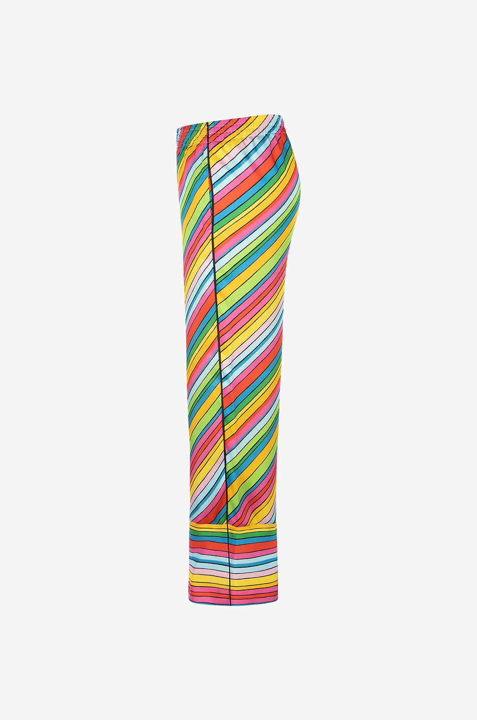SEDUCTIVE Bunt gestreifte Hose mit weitem Bein Rosanne Damen BUNT 3