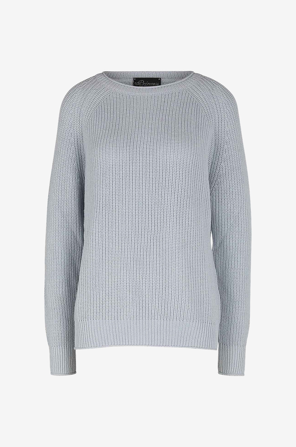 Cotton-blend crew-neck sweater