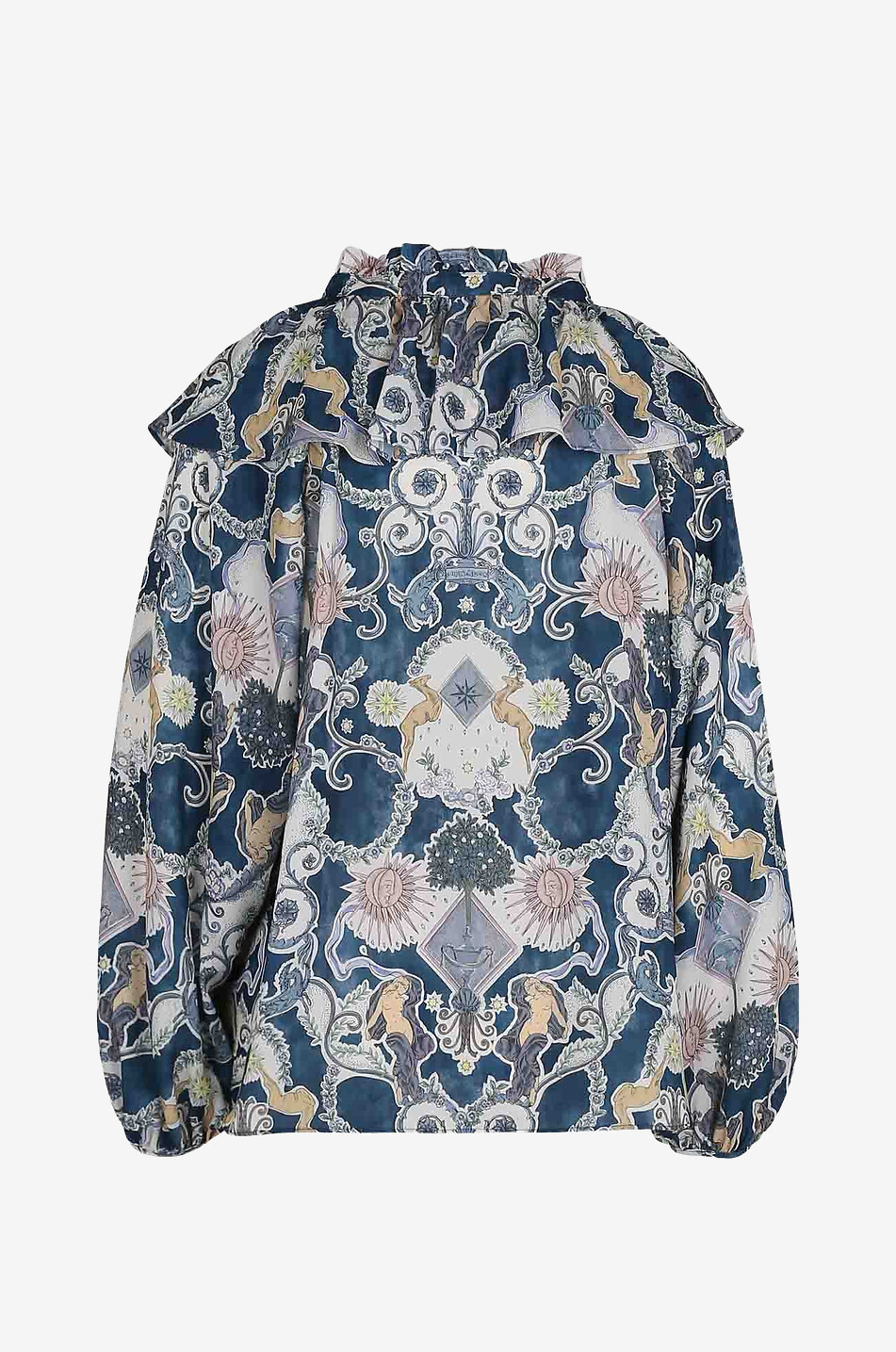 SEE BY CHLOE Bluse aus Crêpe mit Print The Lovers Damen BUNT 2