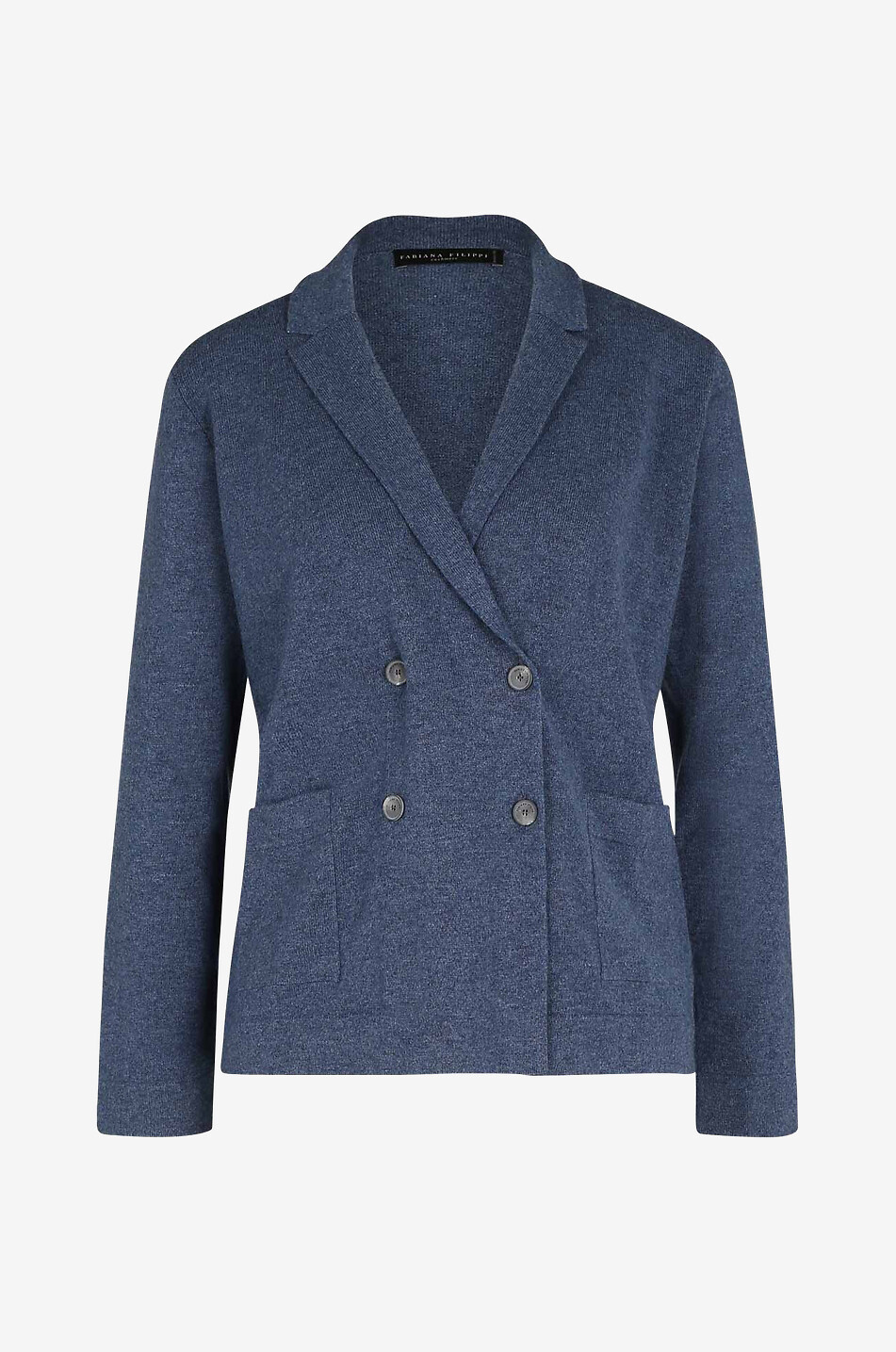 Double-breasted blazer spirit cashmere cardigan