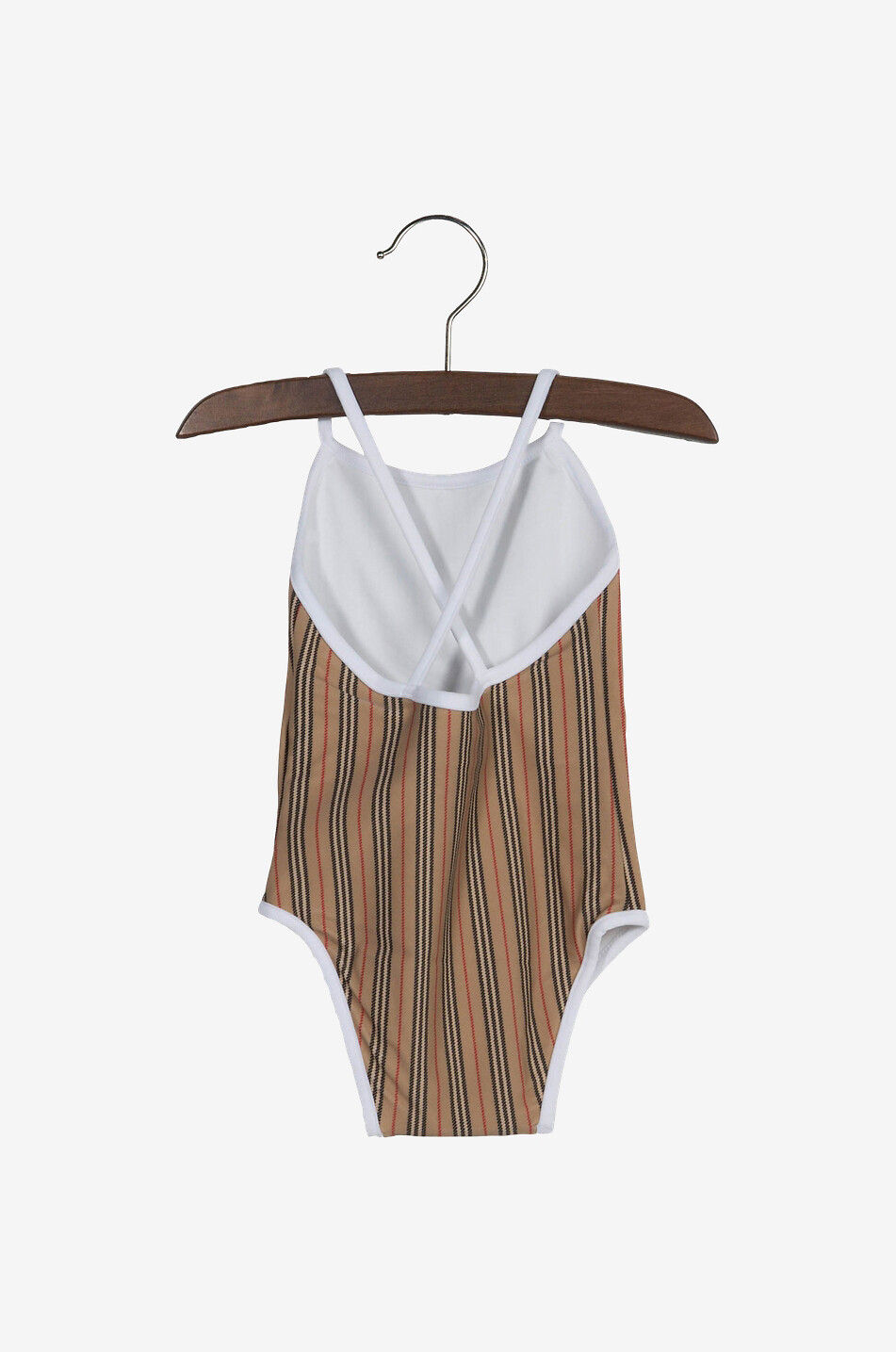 BURBERRY Mini Sandie striped baby bathing suit Baby MULTI COLOURED 2